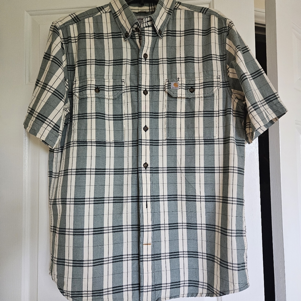 Carhartt Original Fit Short- Sleeve Plaid Shirt
